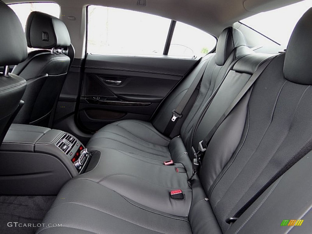 2013 6 Series 640i Gran Coupe - Space Gray Metallic / Black photo #6