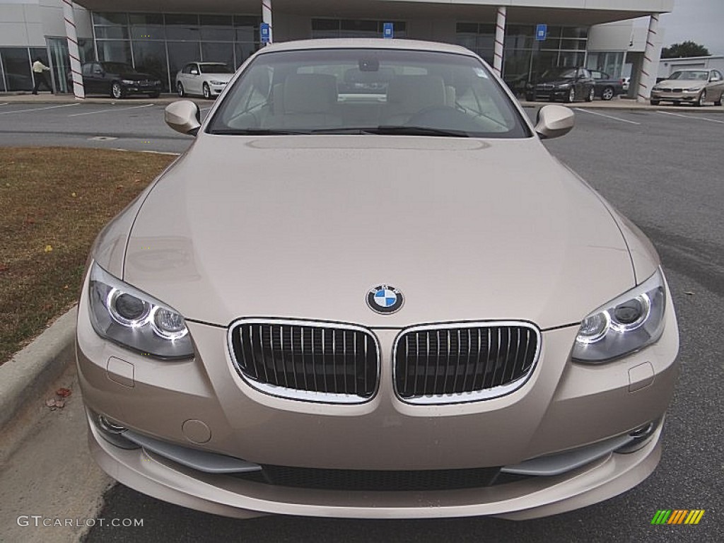 2013 3 Series 328i Convertible - Orion Silver Metallic / Cream Beige photo #3