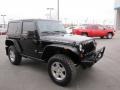 2011 Black Jeep Wrangler Rubicon 4x4  photo #1