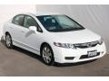 Taffeta White - Civic LX Sedan Photo No. 6