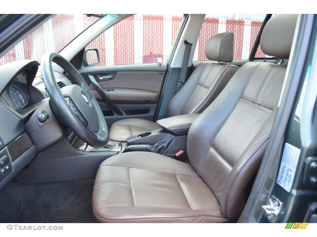 2007 BMW X3 3.0si Front Seat Photo #74679009