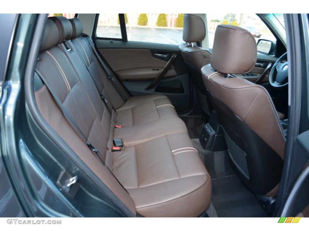2007 BMW X3 3.0si Rear Seat Photo #74679039