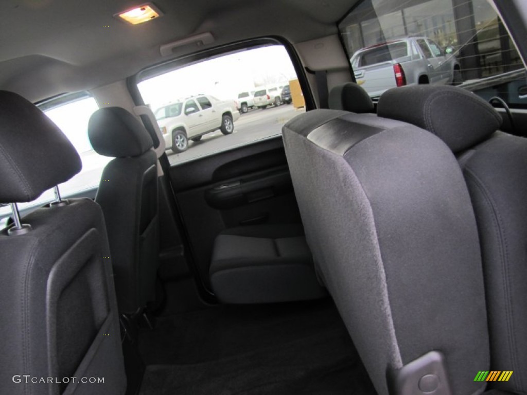 2012 Sierra 1500 SLE Crew Cab 4x4 - Stealth Gray Metallic / Ebony photo #12