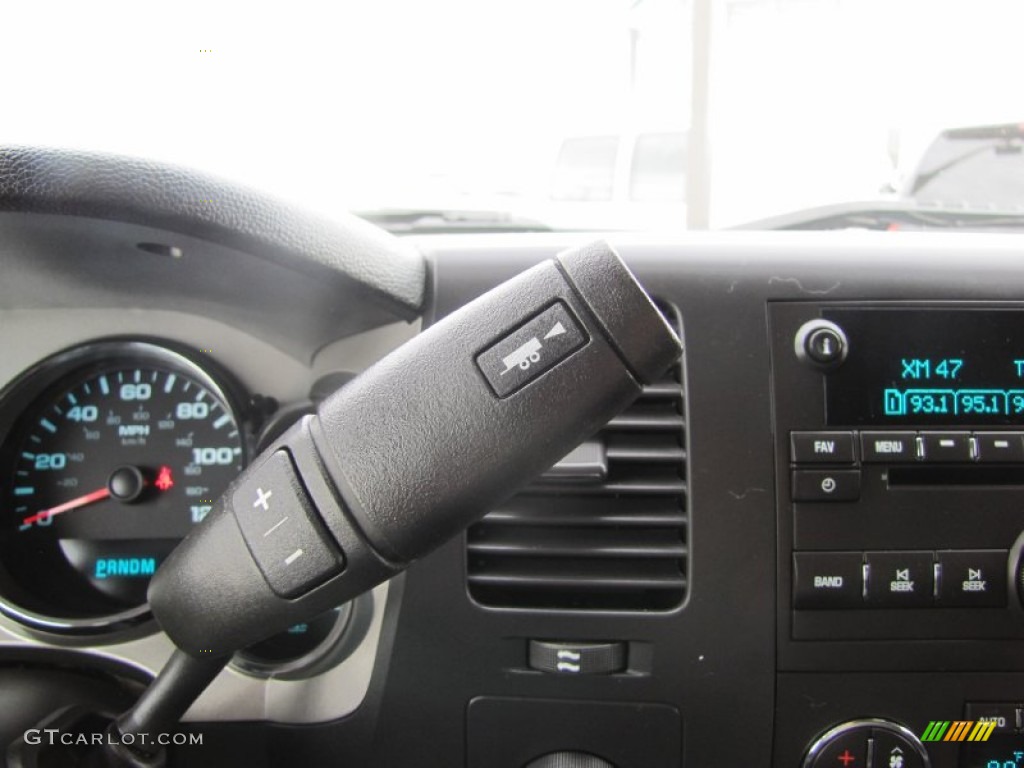2012 Sierra 1500 SLE Crew Cab 4x4 - Stealth Gray Metallic / Ebony photo #22
