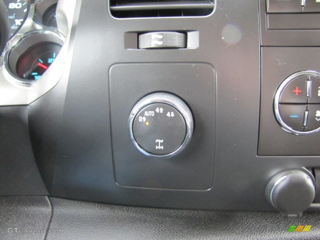 2012 Sierra 1500 SLE Crew Cab 4x4 - Stealth Gray Metallic / Ebony photo #23