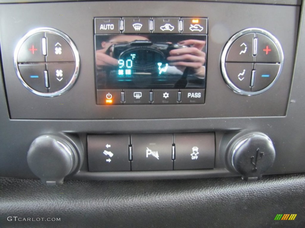 2012 Sierra 1500 SLE Crew Cab 4x4 - Stealth Gray Metallic / Ebony photo #25