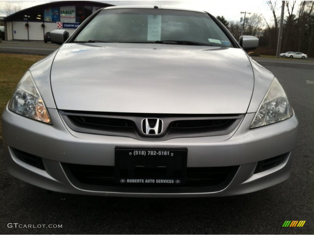 2006 Accord LX Coupe - Alabaster Silver Metallic / Gray photo #3