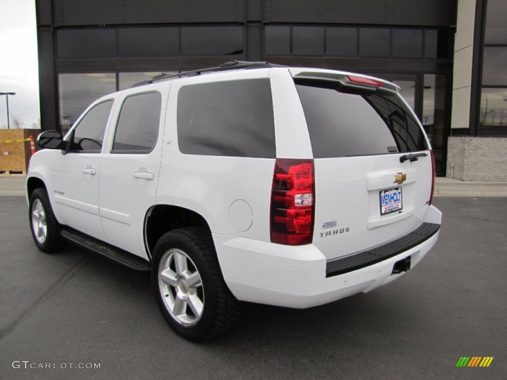 2007 Tahoe LT 4x4 - Summit White / Dark Titanium/Light Titanium photo #5