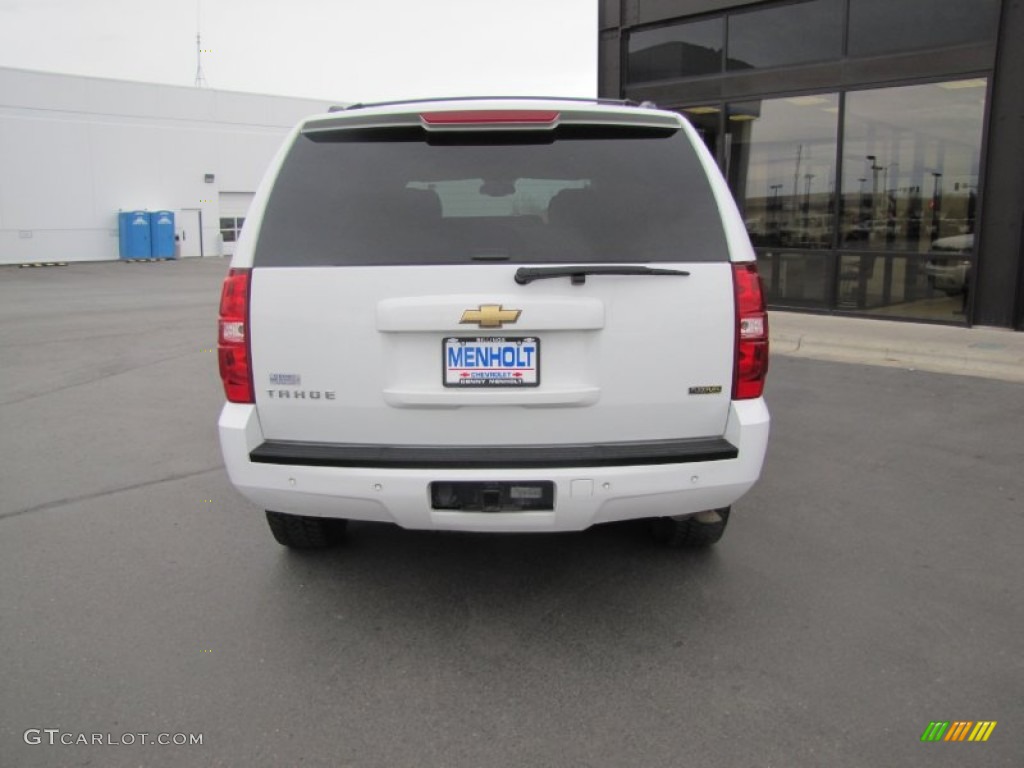 2007 Tahoe LT 4x4 - Summit White / Dark Titanium/Light Titanium photo #6