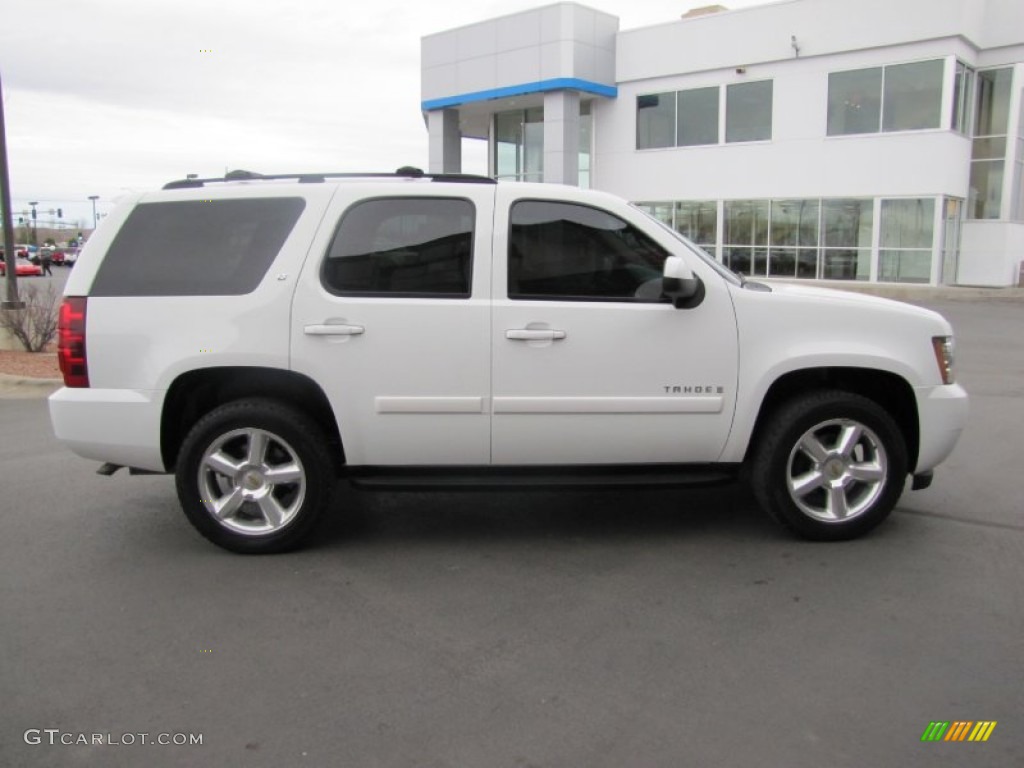 2007 Tahoe LT 4x4 - Summit White / Dark Titanium/Light Titanium photo #8