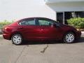 Crimson Pearl - Civic LX Sedan Photo No. 2