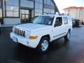 2007 Stone White Jeep Commander Limited 4x4  photo #3