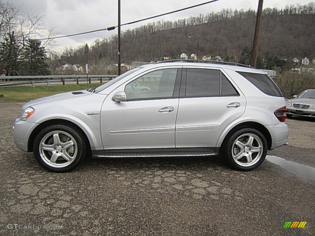 Iridium Silver Metallic 2007 Mercedes-Benz ML 63 AMG 4Matic Exterior Photo #74682511