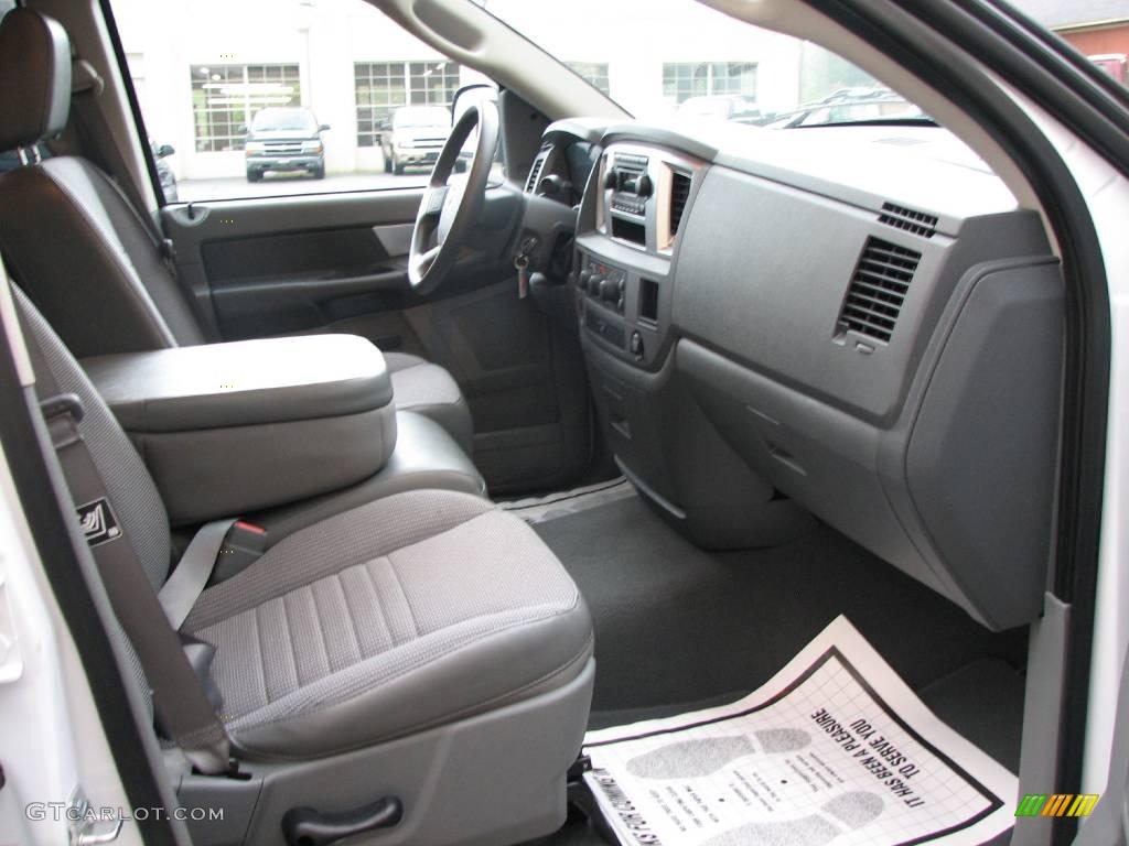 2008 Ram 1500 Lone Star Edition Quad Cab - Bright White / Medium Slate Gray photo #8