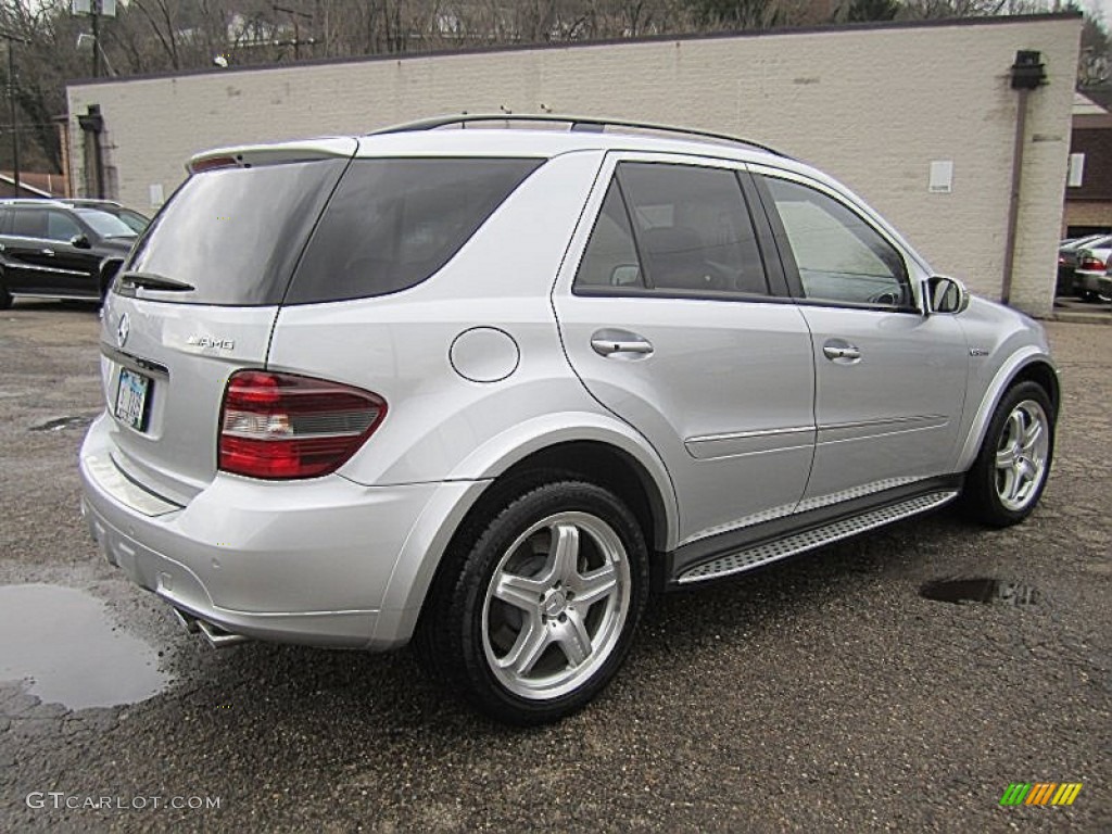 Iridium Silver Metallic 2007 Mercedes-Benz ML 63 AMG 4Matic Exterior Photo #74682578