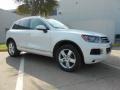 Campanella White 2012 Volkswagen Touareg TDI Lux 4XMotion