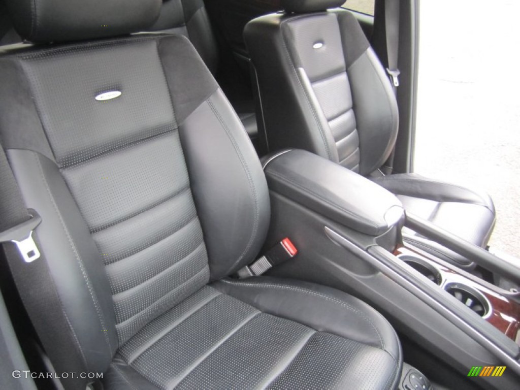 Black Interior 2007 Mercedes-Benz ML 63 AMG 4Matic Photo #74682798