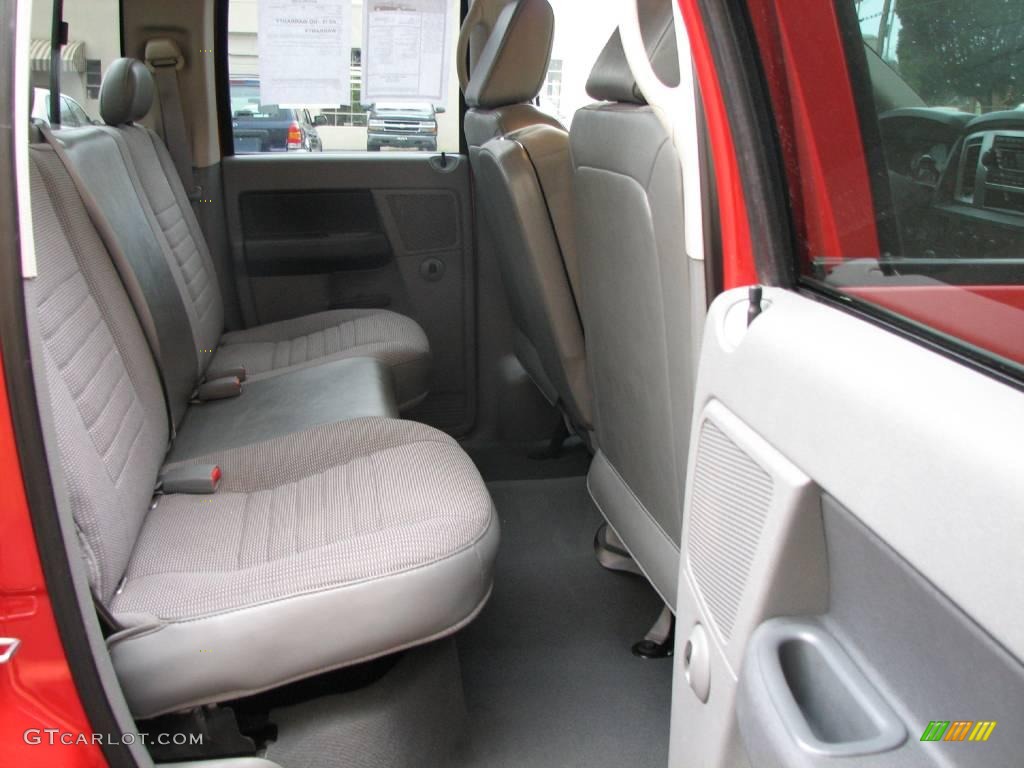 2008 Ram 1500 Lone Star Edition Quad Cab - Flame Red / Medium Slate Gray photo #10