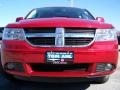 2009 Inferno Red Crystal Pearl Dodge Journey SXT AWD  photo #3