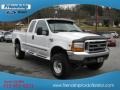 1999 Oxford White Ford F250 Super Duty Lariat Extended Cab 4x4  photo #4