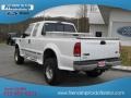 1999 Oxford White Ford F250 Super Duty Lariat Extended Cab 4x4  photo #9