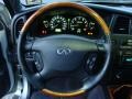2002 Infiniti QX4 Graphite Interior Steering Wheel Photo