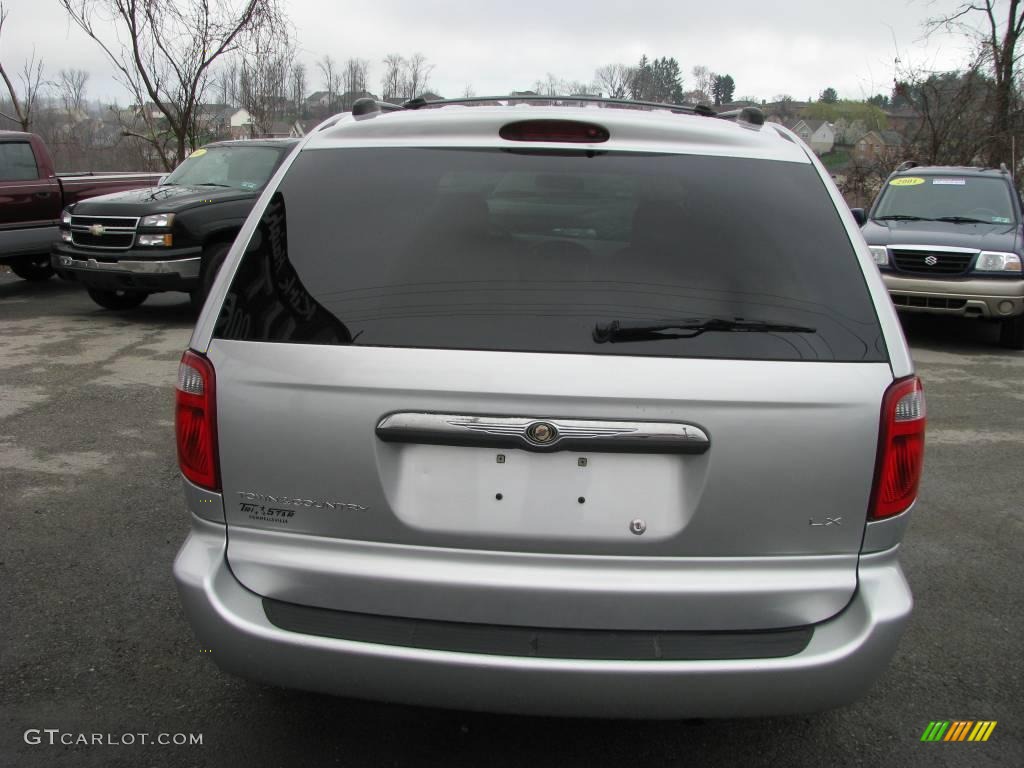 2004 Town & Country LX - Bright Silver Metallic / Medium Slate Gray photo #5