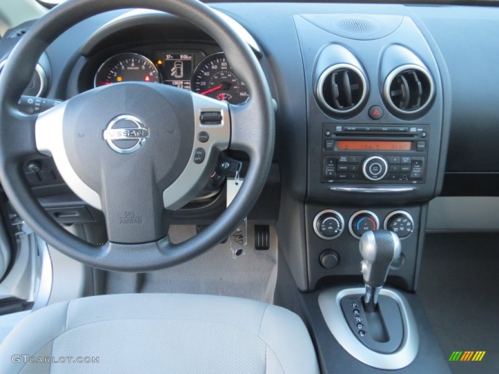 2011 Rogue S - Silver Ice Metallic / Gray photo #35