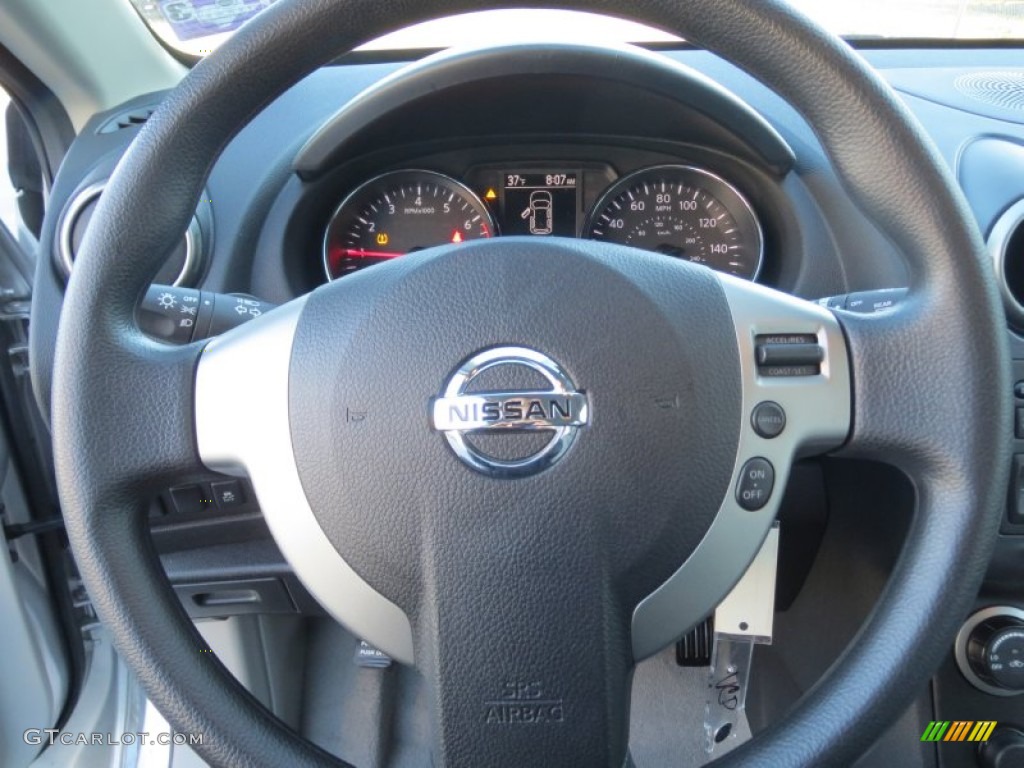 2011 Rogue S - Silver Ice Metallic / Gray photo #40