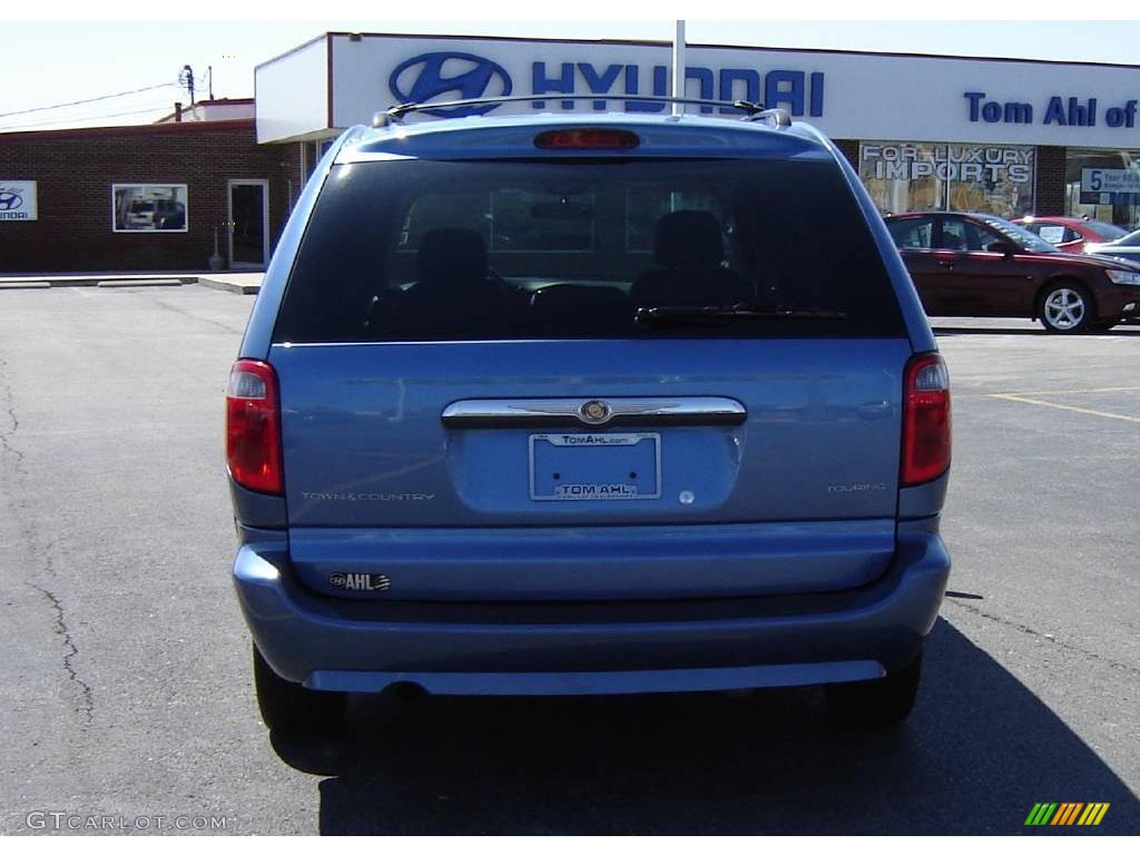 2007 Town & Country Touring - Marine Blue Pearl / Dark Khaki/Light Graystone photo #3