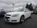 Summit White - Malibu LT Sedan Photo No. 2