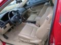 2007 San Marino Red Honda Accord EX-L Coupe  photo #6