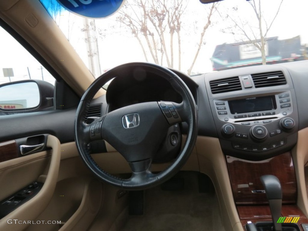 2007 Accord EX-L Coupe - San Marino Red / Ivory photo #11