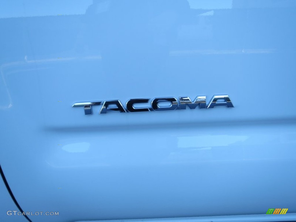 2013 Tacoma Access Cab - Super White / Graphite photo #12
