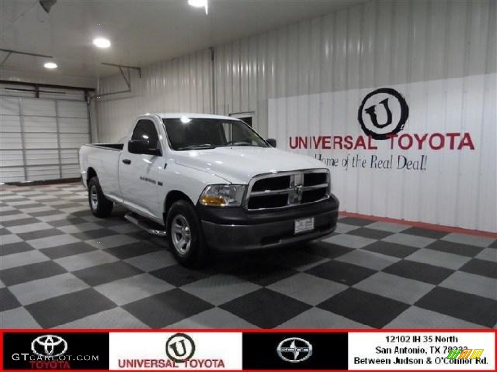 Bright White Dodge Ram 1500