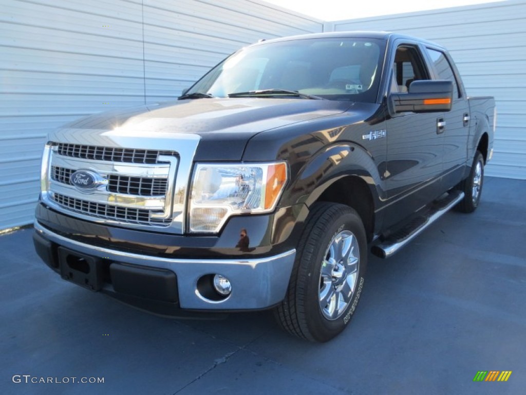 2013 F150 XLT SuperCrew - Kodiak Brown Metallic / Adobe photo #6