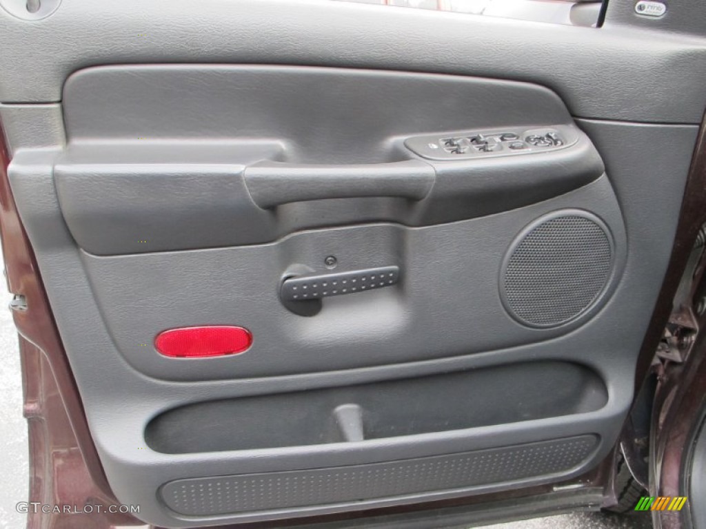 2004 Ram 1500 SLT Quad Cab 4x4 - Deep Molten Red Pearl / Dark Slate Gray photo #12