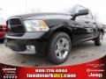 Black - Ram 1500 Express Quad Cab Photo No. 1