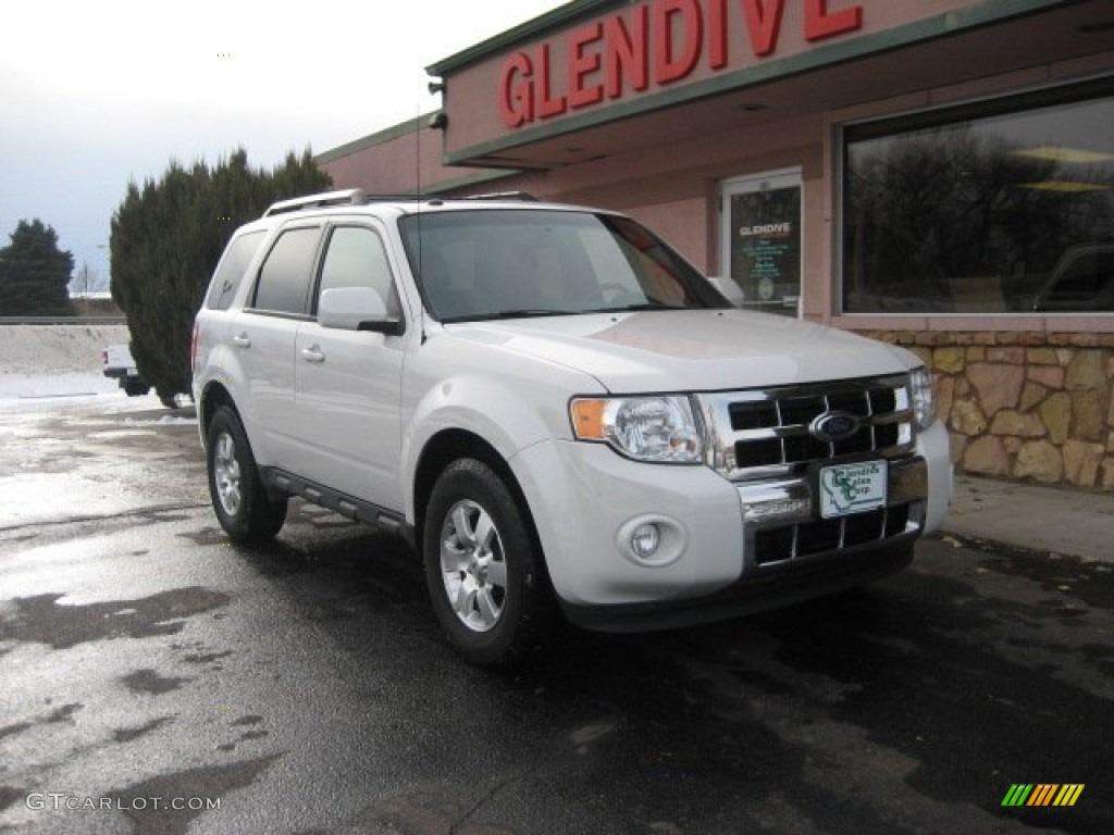 2011 Escape Limited 4WD - White Suede / Charcoal Black photo #4