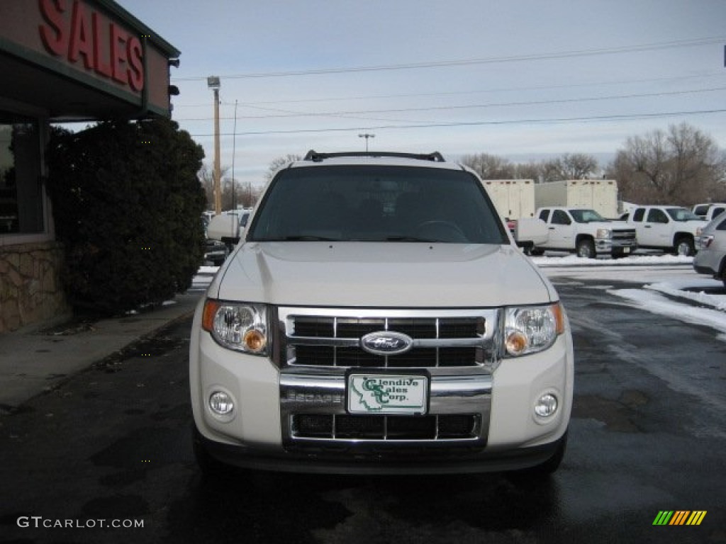 2011 Escape Limited 4WD - White Suede / Charcoal Black photo #7