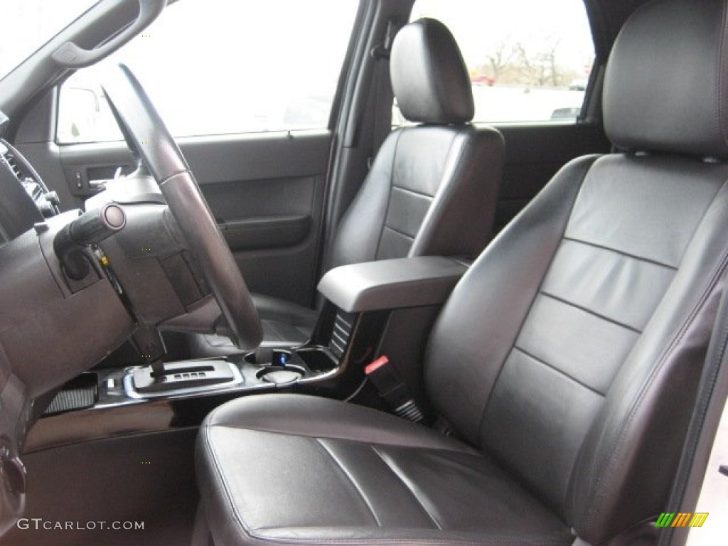 2011 Escape Limited 4WD - White Suede / Charcoal Black photo #10