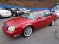 Crimson Red Pearl 2004 Cadillac DeVille Sedan