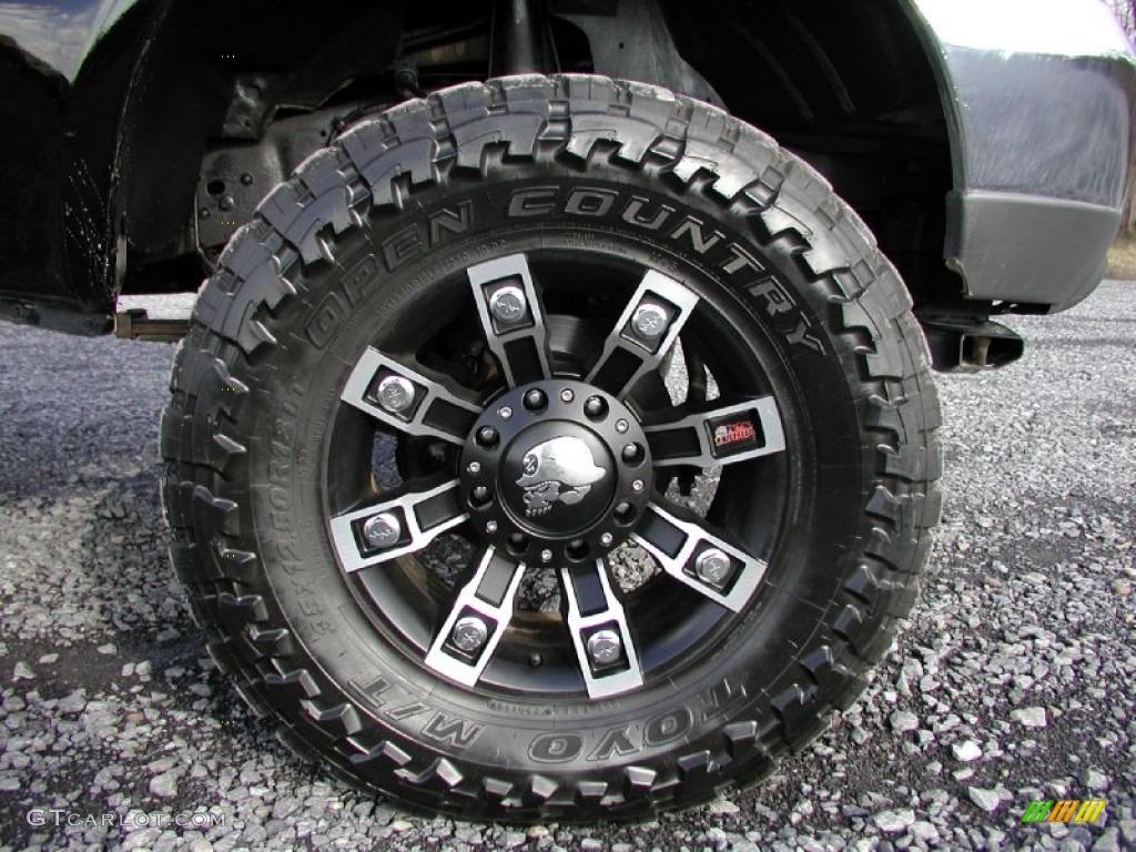 2004 Ford F350 Super Duty Lariat Crew Cab 4x4 Custom Wheels Photo #74694766