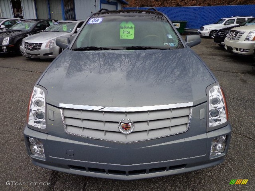Sunset Blue 2008 Cadillac SRX 4 V8 AWD Exterior Photo #74695255