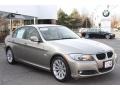 2009 Platinum Bronze Metallic BMW 3 Series 328xi Sedan  photo #3