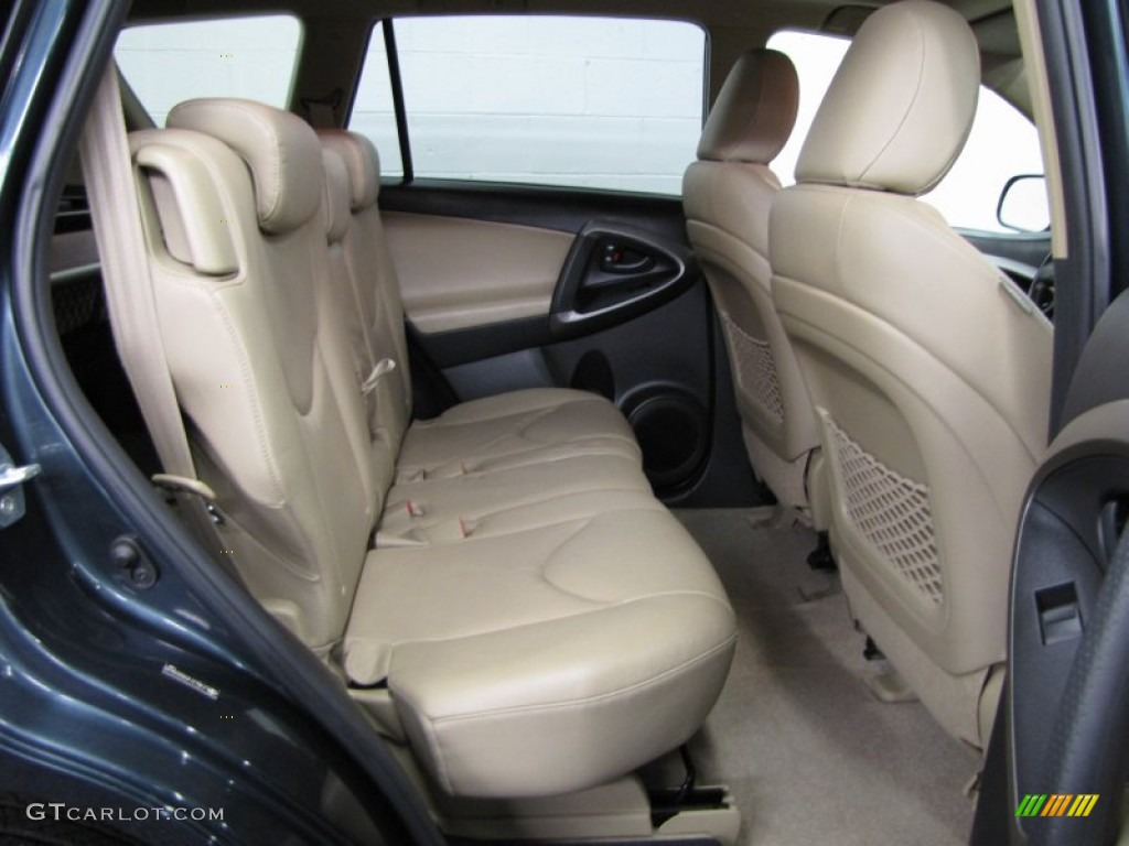 2009 RAV4 Limited V6 4WD - Elusive Blue Metallic / Dark Charcoal photo #11