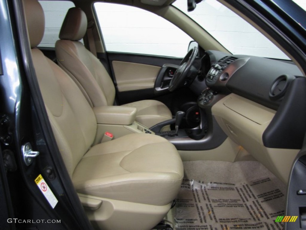 2009 RAV4 Limited V6 4WD - Elusive Blue Metallic / Dark Charcoal photo #13