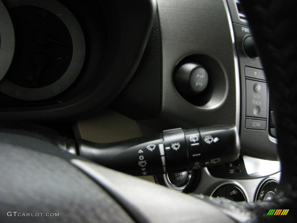 2009 RAV4 Limited V6 4WD - Elusive Blue Metallic / Dark Charcoal photo #24