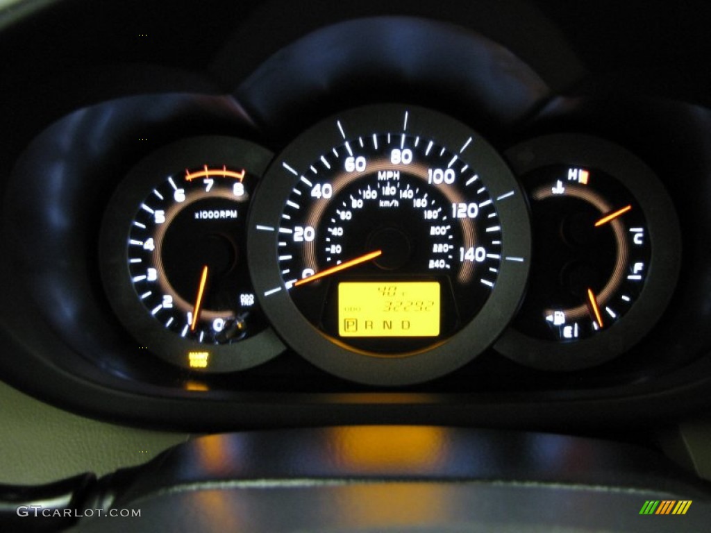 2009 RAV4 Limited V6 4WD - Elusive Blue Metallic / Dark Charcoal photo #25