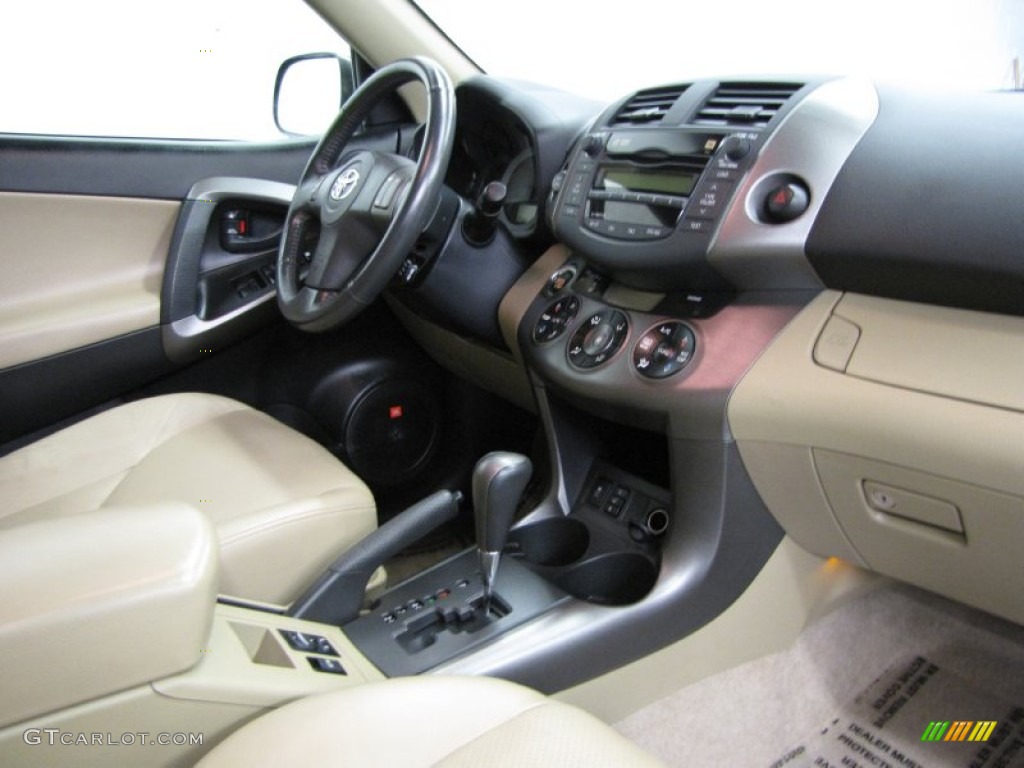2009 RAV4 Limited V6 4WD - Elusive Blue Metallic / Dark Charcoal photo #27